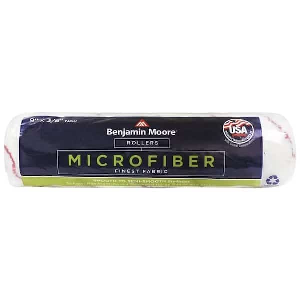Roller Cover, 38 in Thick Nap, 9 in L, Microfiber Cover