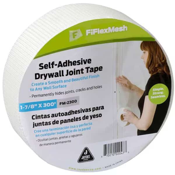 Fgl Mesh Tape, White, 2"X300ft, PK3