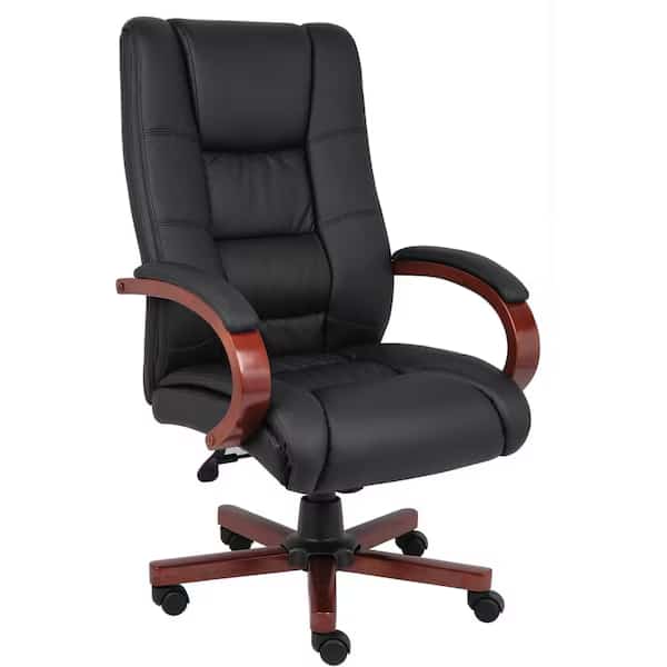 High Back Executive Wood Finished Chairs