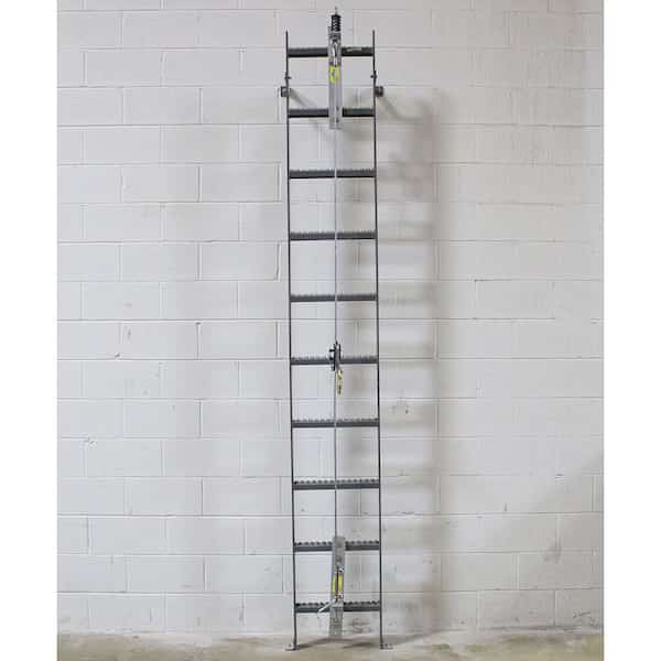 Cable Kit, Ladder Safety Systems, 100 ft, 310 lbs Capacity