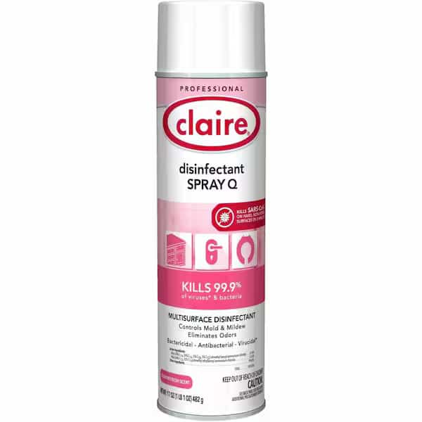 Multipurpose Disinfectant Spray, 17 fl oz (0.5 quart) Country Fresh, Pink, 12 PK