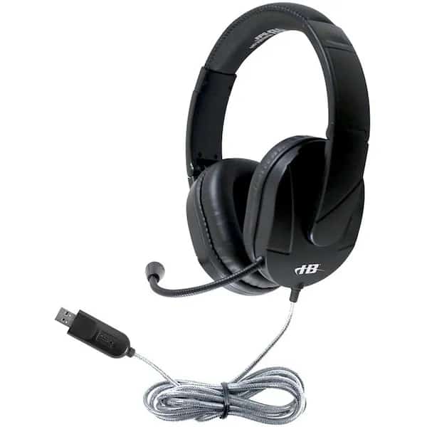 Headset Over-Ear Mic Usb