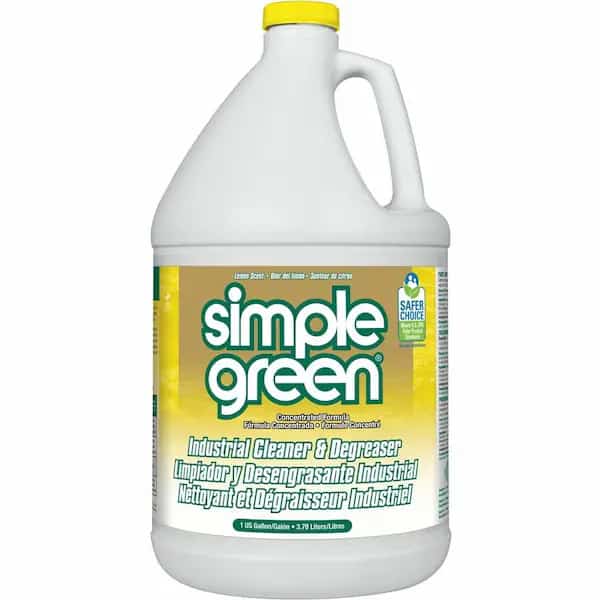 Cleaner/Degreaser, 128 fl oz Bottle, Liquid, Lemon, 6 PK