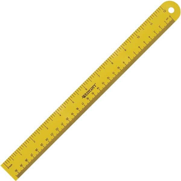 Rulers,12" Magnetic Strip Ruler,1.0mm, Mfr#: 15990, WESTCOTT