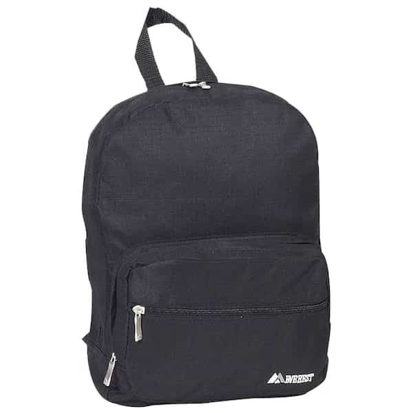 Everest 2045S-BK 13 in. Junior Ripstop Backpack