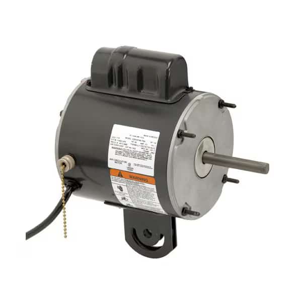 Farm Duty Motor, 3-Phase, 1/2 HP, 115/230V AC, 825 Nameplate RPM, 56Z Frame
