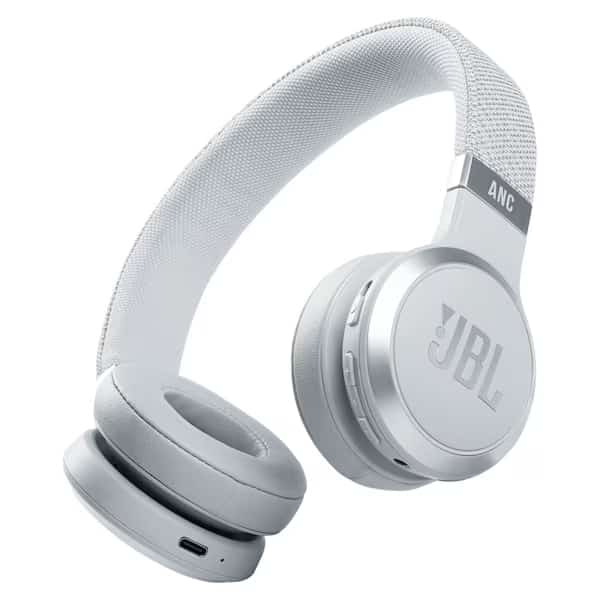 Live 460NC Bluetooth On Ear Headphones, White