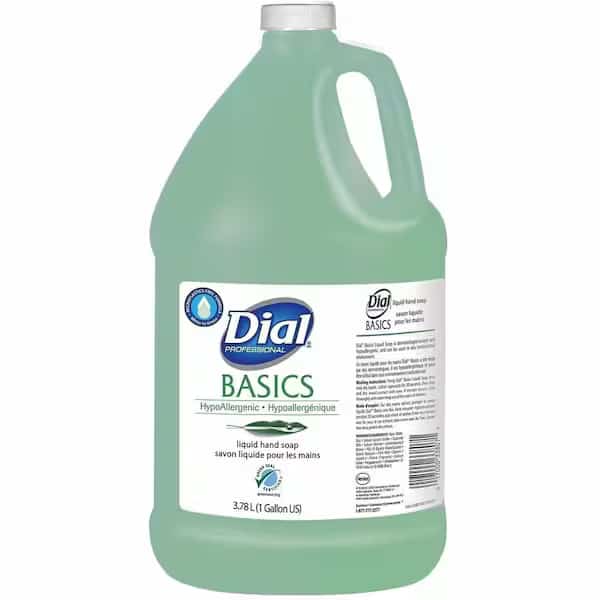 1 gal Liquid Hand Soap Jug, 4 PK, DIAL, Mfr# 33809