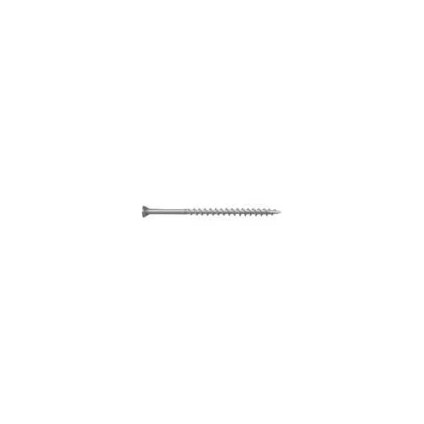 Deck Screw, #8 x 3 in, 316 Stainless Steel, Torx Drive