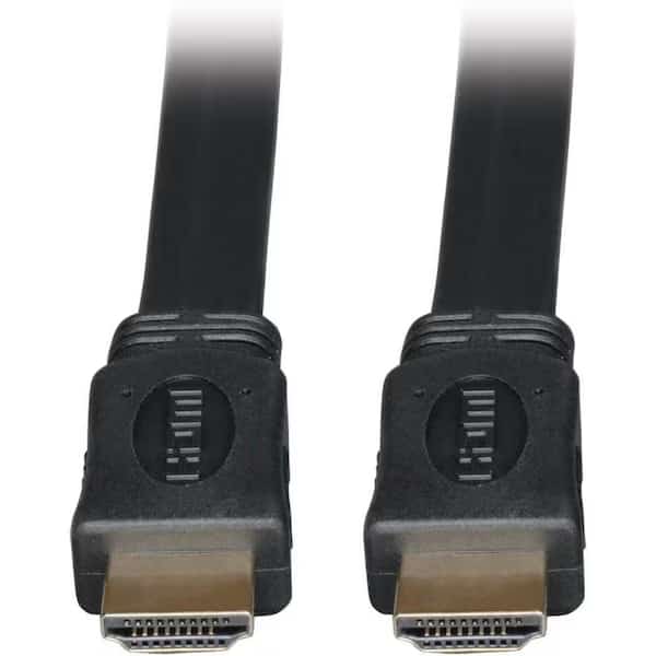 HDMI Cable, Hi Speed, Flat, M/M, M/M, 6ft