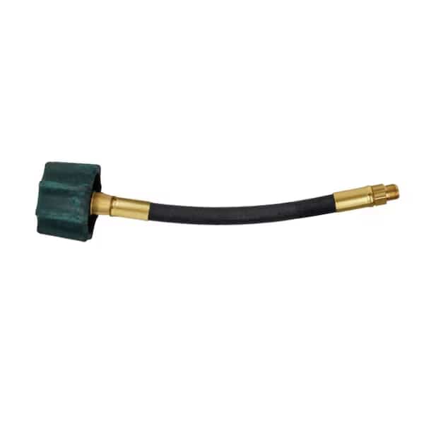 1/4" Inside Diameter High Pressure Hose, 200,000 BTU, Female QCC x 1/4" Male Inverted Flare