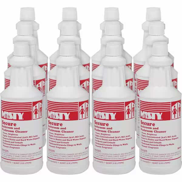 Toilet Bowl Cleaner, 32 oz., Blue, PK12