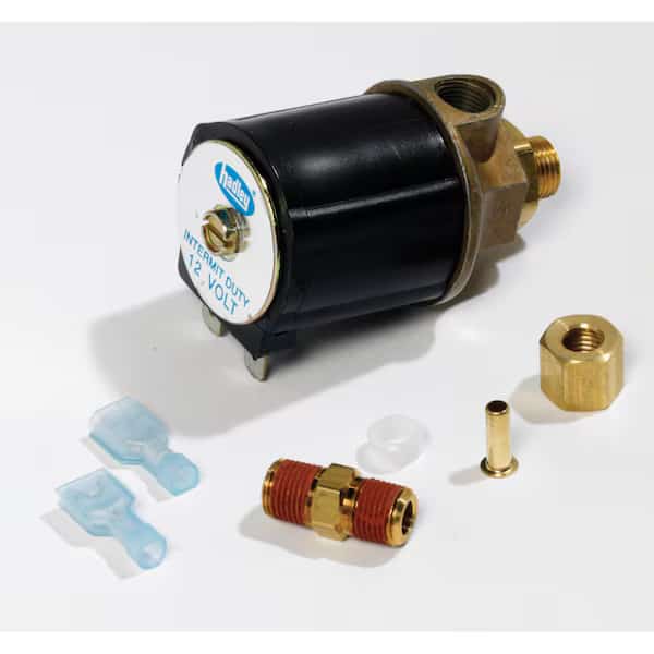 12 Volt, Tank Mount, 1/8" NPT Outlet Fitting x 1/4" Inlet Fitting
