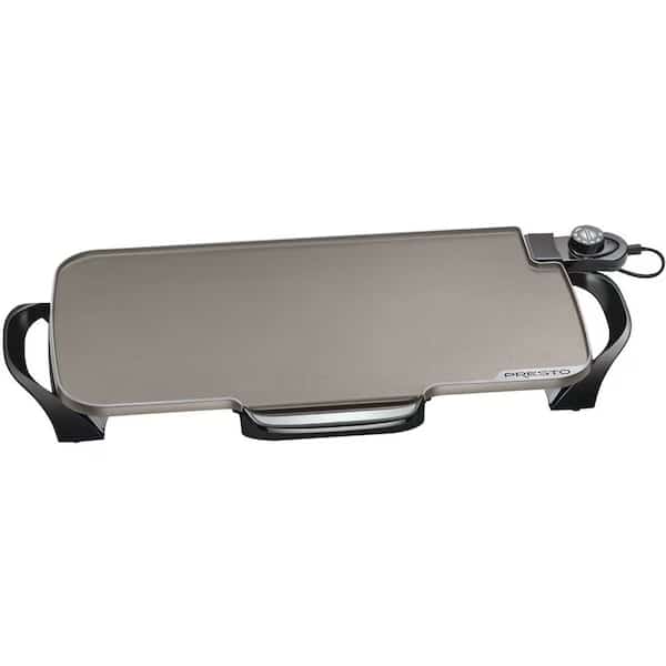 Presto 13.37 in. L X 26.12 in. W Ceramic Nonstick Surface Electric Griddles