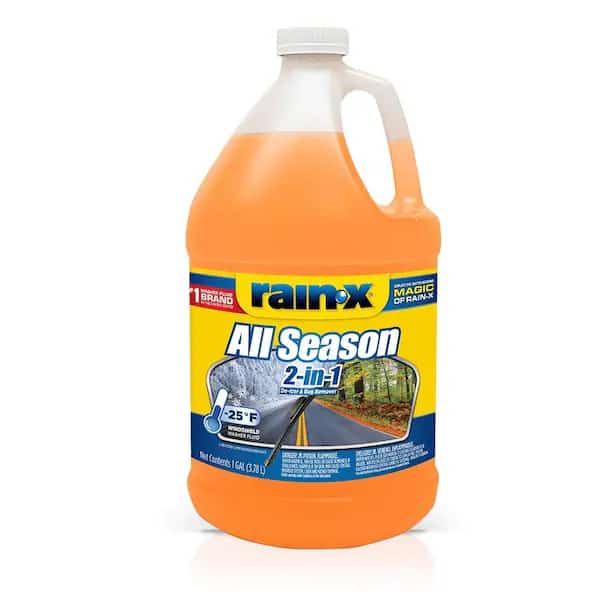 Windshield Washer Fluid, Orange, 1 gal
