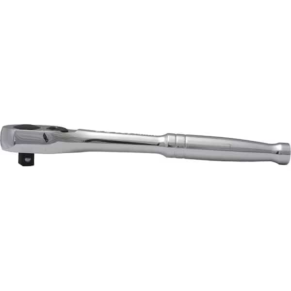 8" Drive 3/8" Drive Reversible Ratchet Polish, Chrome Molybdenum Alloy Steel