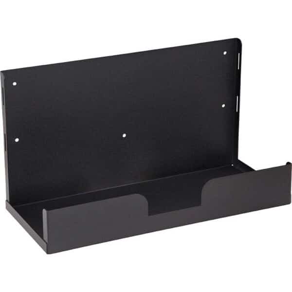 Kendall Howard Wall Mount for CPU - Black Powder Coat - 75 lb Load Capacity - 1