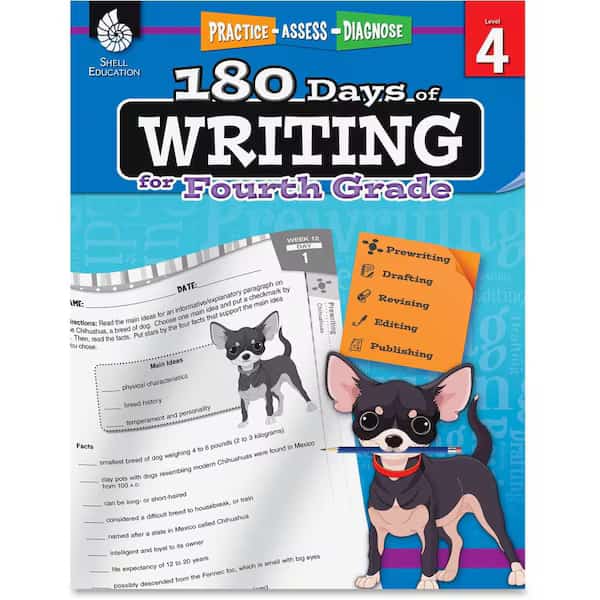 180 Days of Writing Book, Grade 4