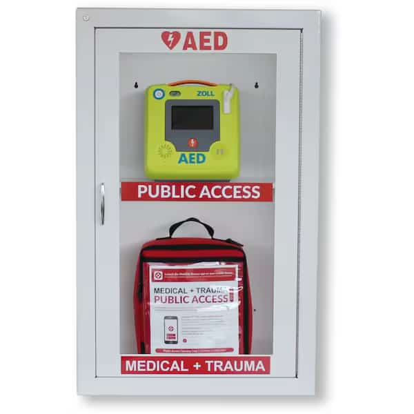 Medical Supply Case, Plastic, 7 15/16 in L, 15 1/4 in W, Red