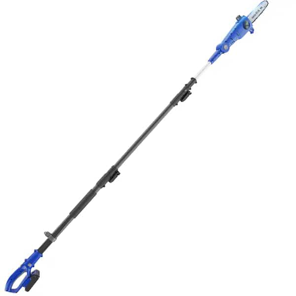 Wild Badger Power Cordless 20 Volt Telescoping Pole Saw, Includes 2.0 Ah Battery and Clip-on Charger
