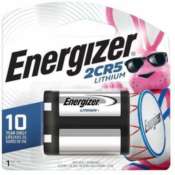 Lithium Battery, 2CR5 6V DC 1 PK