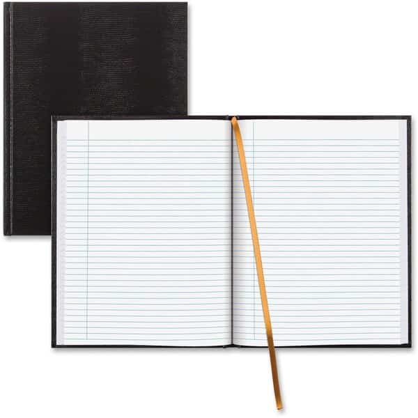 Rediform  Executive Journal Book, 8-1/2" x 11", College Ruled, White, 150 Sheets/Pad