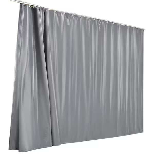 10'HX12'WIndustrialCurtainWallPartition-SolidPanel-ThreadedMount, Tarps Now, Mfr#: ICISS-1012-T