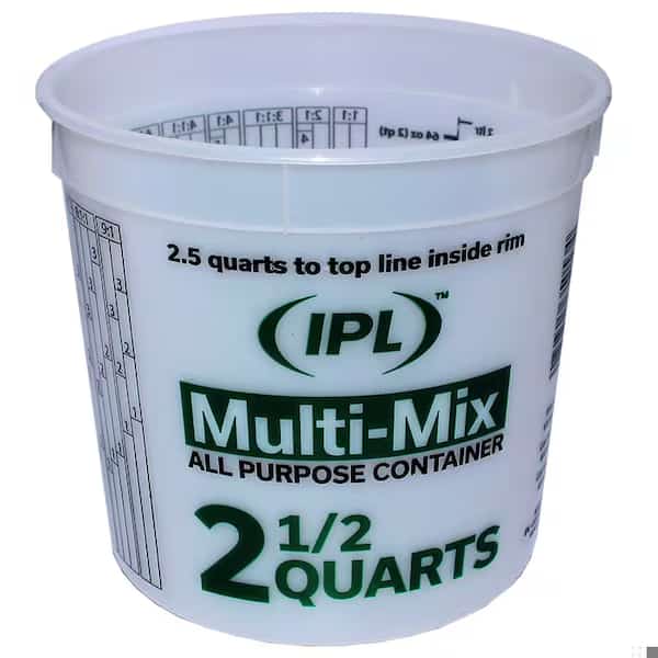 Mixing Cup, 2.5 qt, Mix' n Measure, Clear