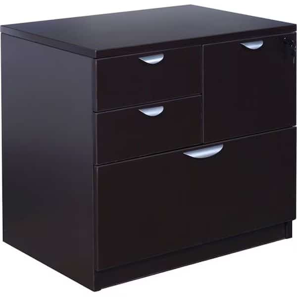Norstar N114-MOC Combo Lateral File; Mocha 31 x 22 x 29 in.