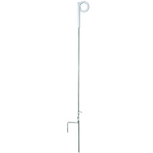 Zareba PTP39A Pigtail Step-In Fence Post, Plastic/Steel, Zareba, Mfr#: PTP39A