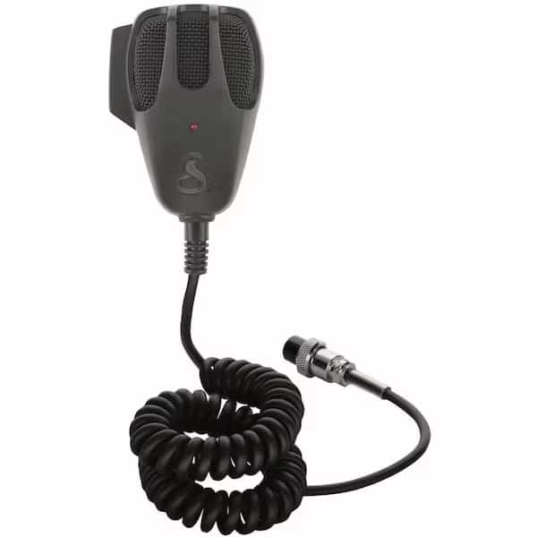 CB Mic, 9 ft. L Cord, 4 Pin Connector