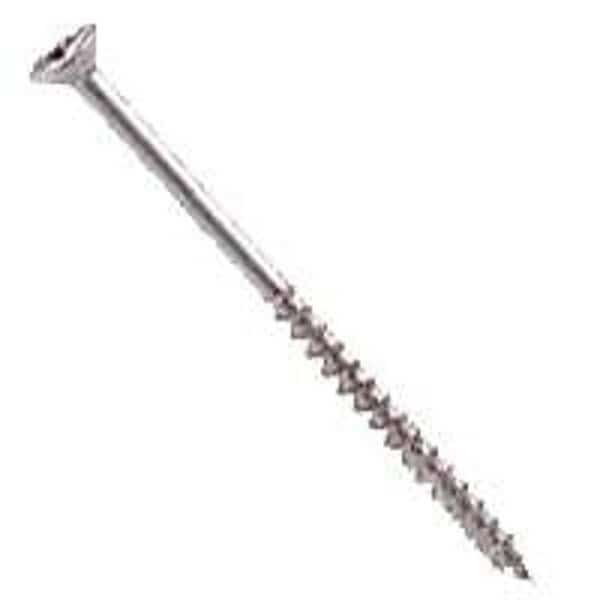 Deck Screw, #6 x Steel, Phillips Drive