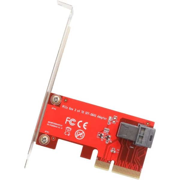 PCI Express X4 Mini SAS SFF - 8643 Cable Adapter
