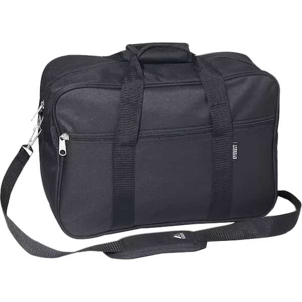 Everest 1004D-BK 600 Denier Polyester Carry-on Briefcase