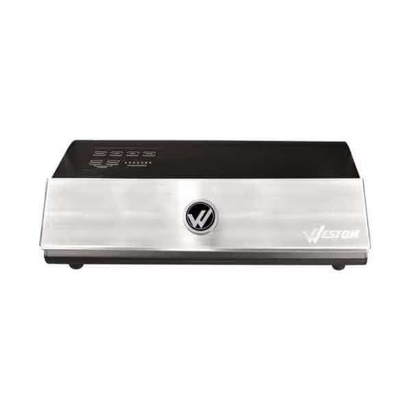 Weston Professional 65-0501-W Vacuum Sealer, 120 V, 210 W, 11 in L Sealing Bar, Stainless Steel