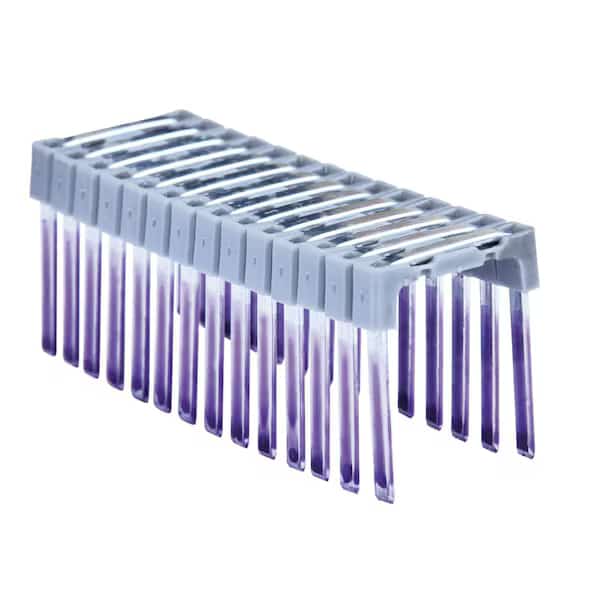 Insulated Staples, 14 ga, 1 in Leg L, Steel, 540 PK