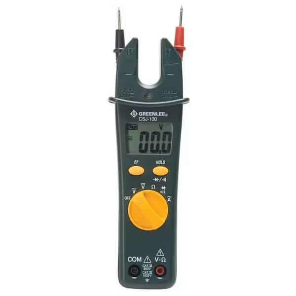 Csj-100 Open Jaw Clamp Meter Qia, GREENLEE, Mfr# CSJ-100