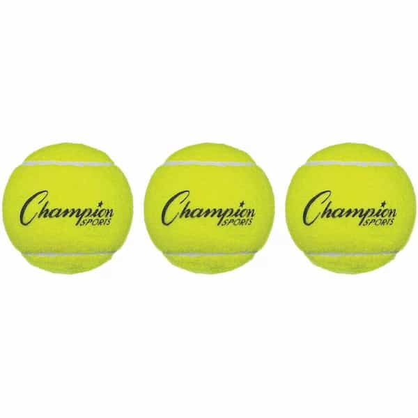 Tennis ball,Size 3,PK3, Mfr#: TB3, CHAMPION SPORTS