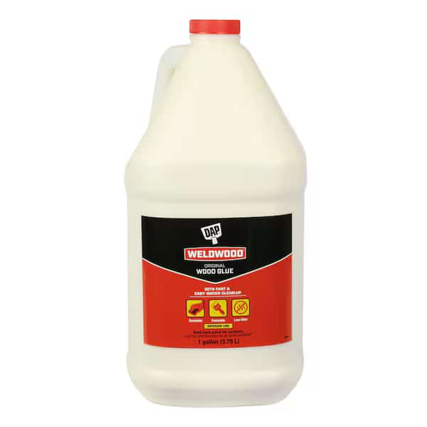 All Purpose Glue, Weldwood Series, White, 3 day Full Cure, 1 gal, Bottle