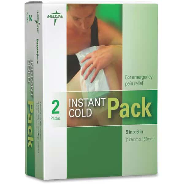 Instant Cold Pack, 5 x 6, PK2, 2PK