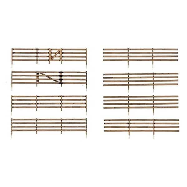 O Scale Rail Fence Kit
