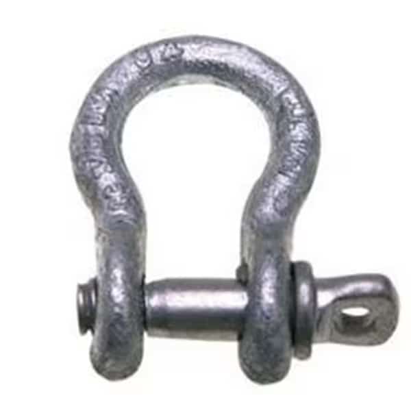 1-2 Inch 2T Anchor Shackle W-Screw Pin Carbon