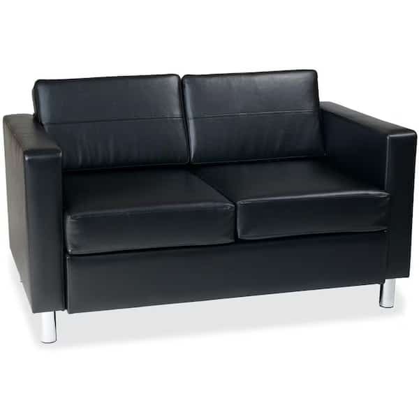 Loveseat, 30-1/2" x 29-1/2", Upholstery Color: Black, AVE 6, Mfr# PAC52-V18