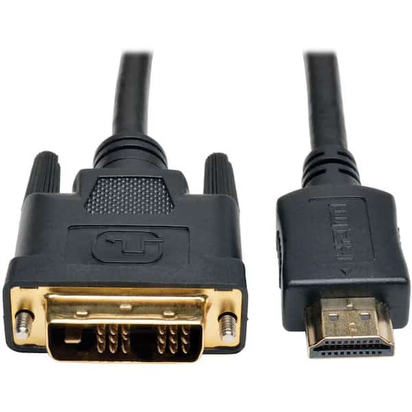 HDMI to DVI Cable, HDMI, DVI-D M/M, 20ft, Tripp Lite, Mfr#: P566-020