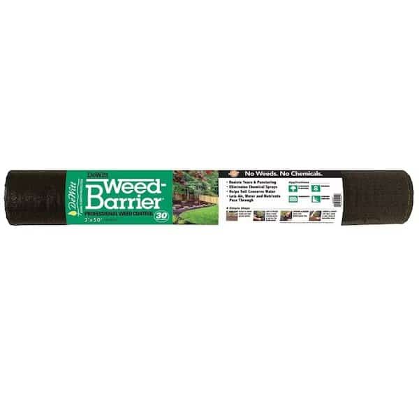 BARRIER WEED 30YR BLACK 3X50FT