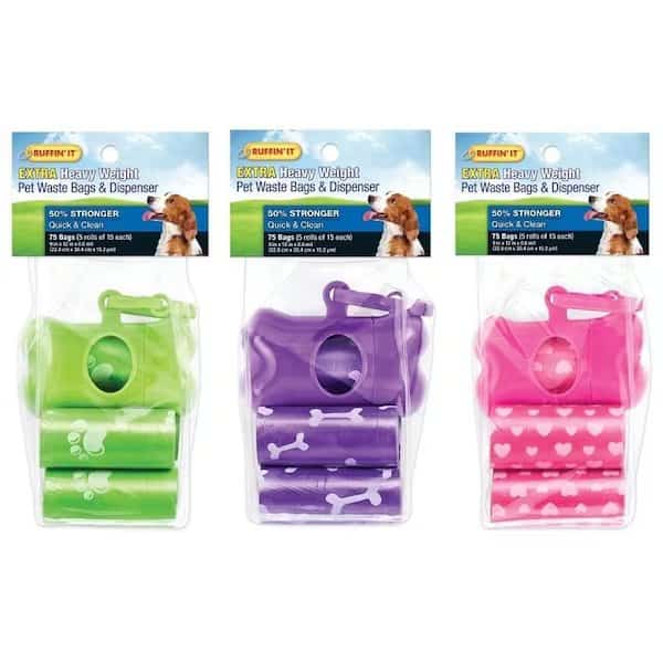 BAG DOG WASTE WDISP 75CT