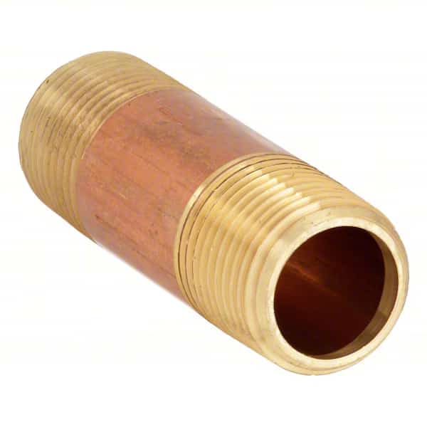 Nipple,Red Brass,3/4 x 3 1/2",Threaded, Mfr#: 464-035GR, EnjoyTool select