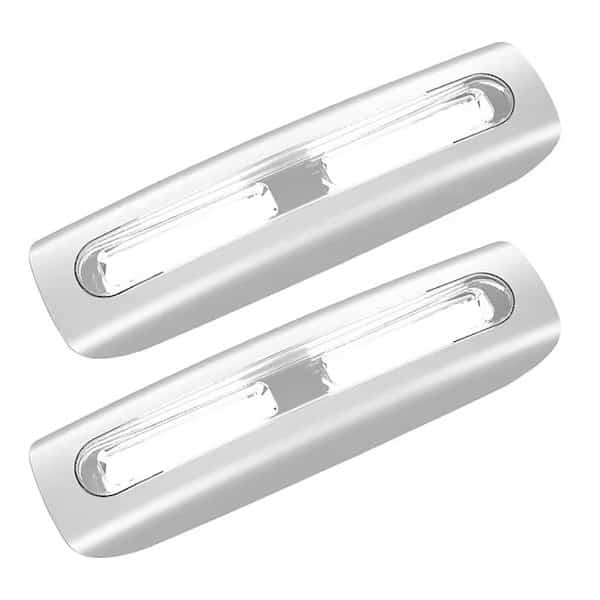 Bar Light, 120 V, AAA Battery, LED Lamp, 160 Lumens, 6000 K Color Temp