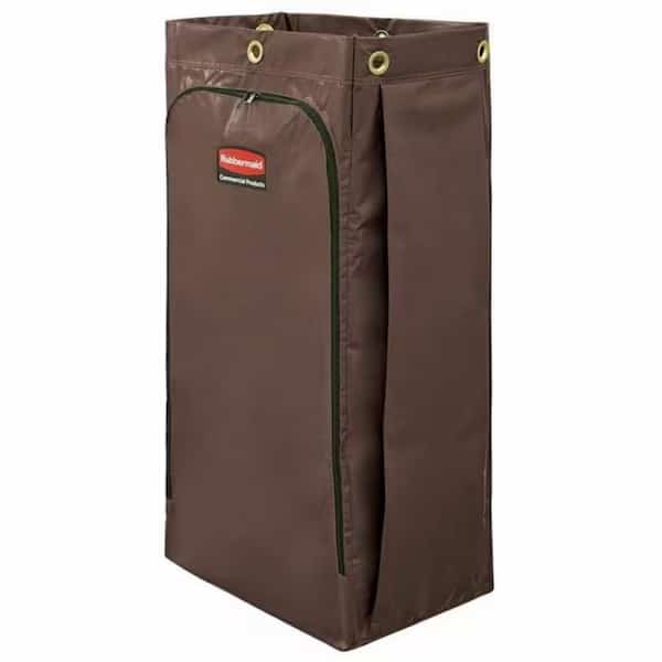 Replacement Bag, 10-1/2 in. W, Brown, Vinyl