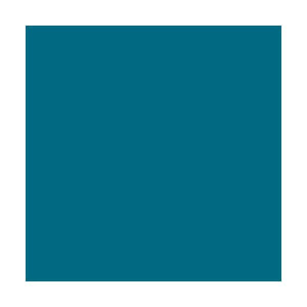 32 Gal Spun Metal Lid, Teal, Steel
